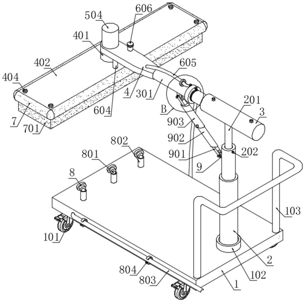 New energy vehicle cleaning device and cleaning method thereof