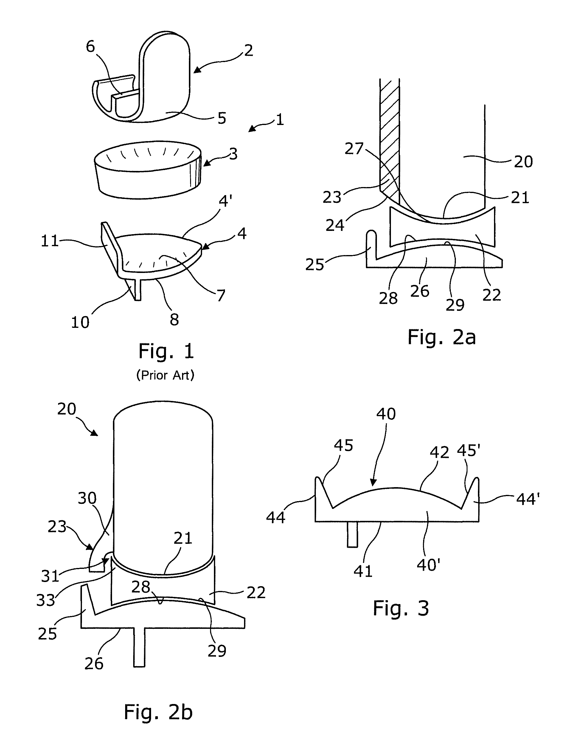 Femoral extension prosthetic component and tibial shelf prosthetic component for unicondylar meniscal bearing knee prosthesis and prosthesis including such a component