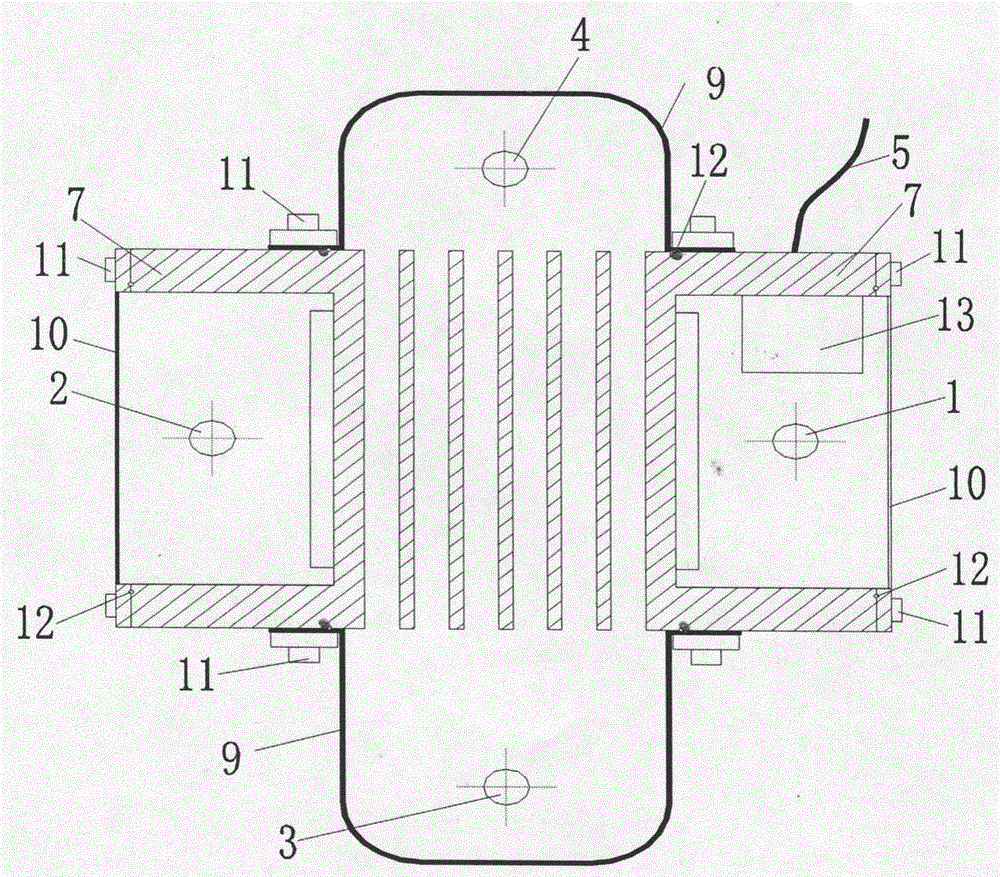 Multi-unit modular plate type ozone generator