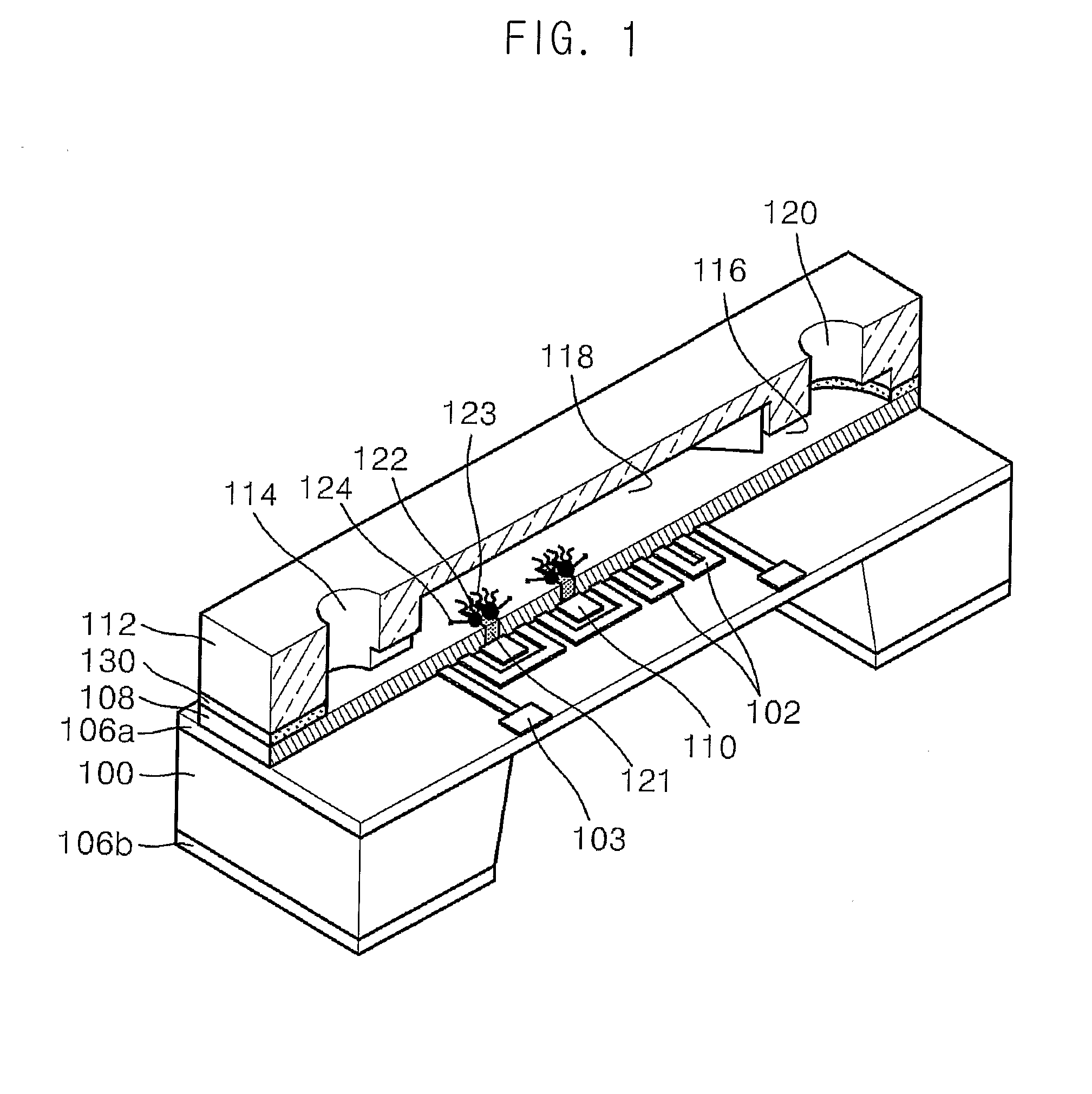 Affinity Chromatography Microdevice and Method for Manufacturing the Same