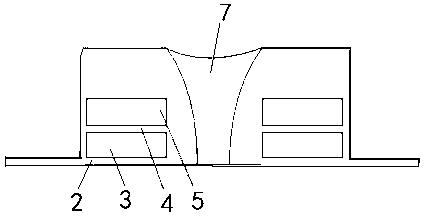 Split-gate type flash memory structure and manufacturing method thereof