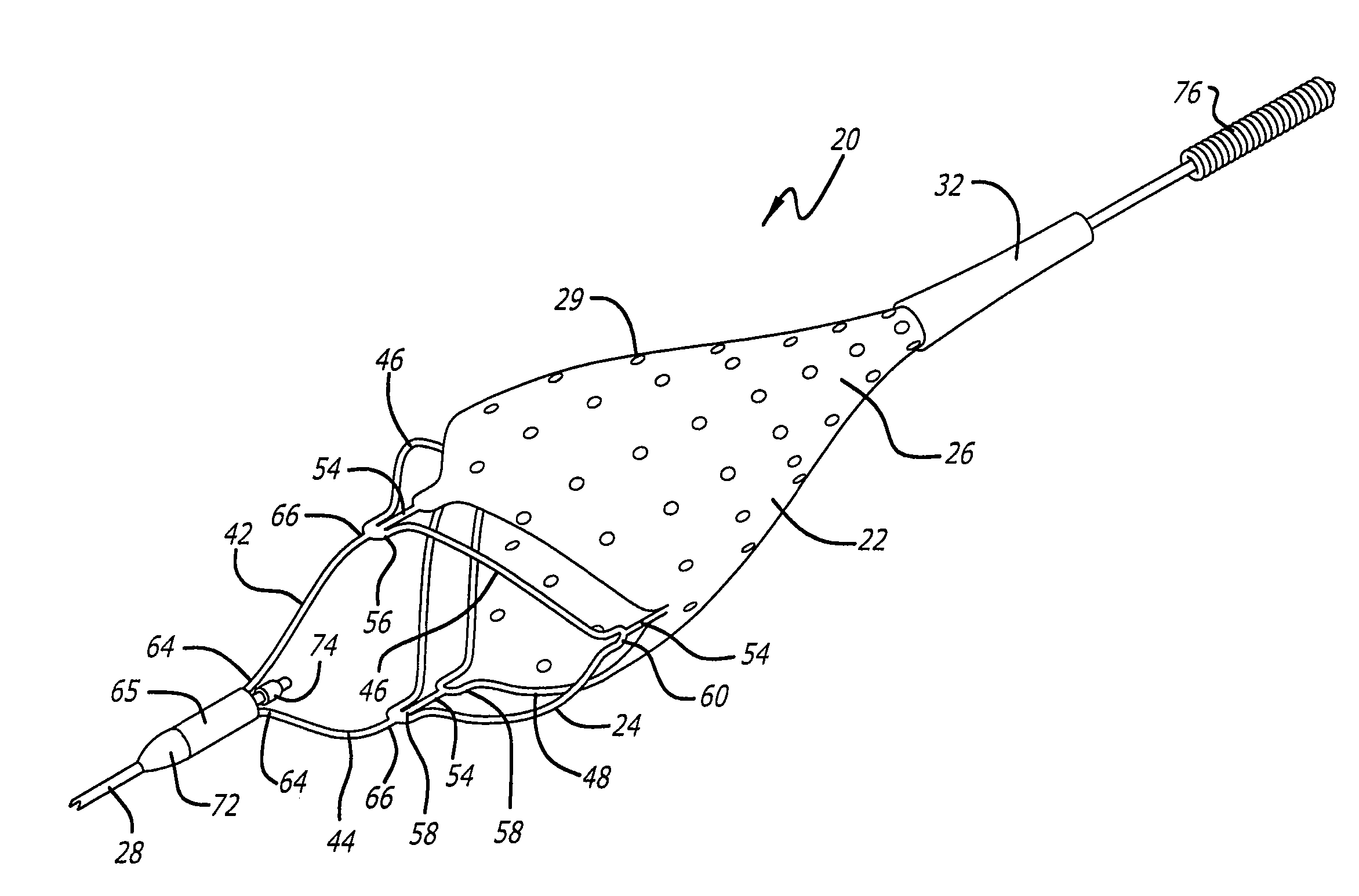 Flexible and comformable embolic filtering devices