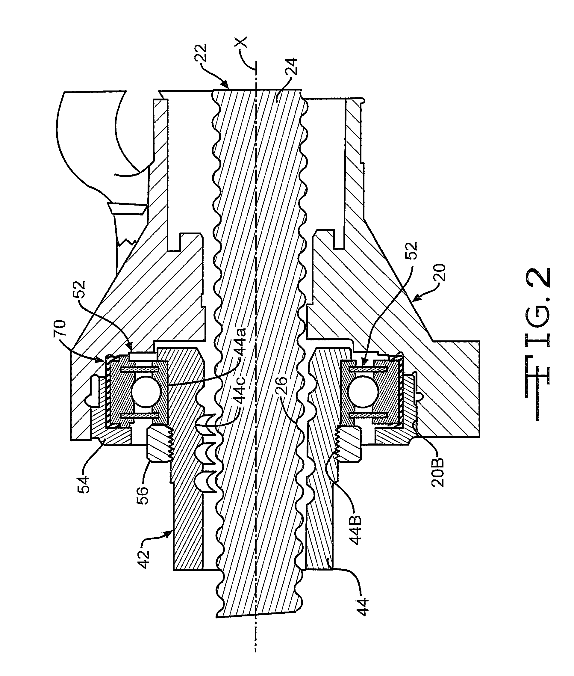 Electric power steering assembly