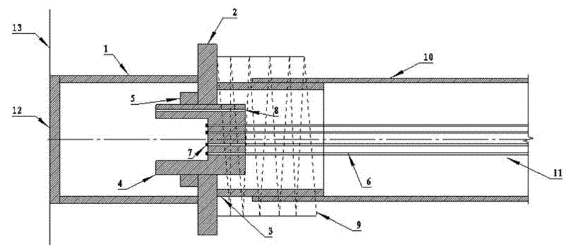 Method for installing and using cable-stayed bridge reinforced concrete cable tower prestressed system