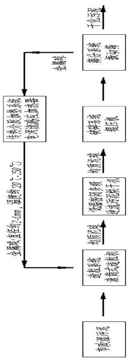 Rapid sludge granulation and drying treatment system and method based on medium loading