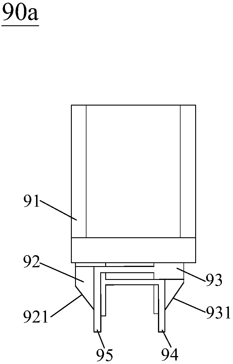 Combing arrangement machine for hoses