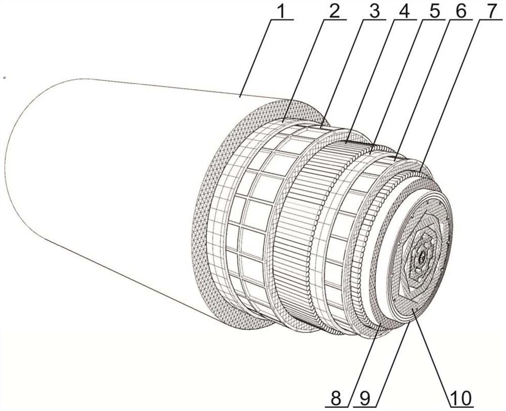 Submarine optical cable