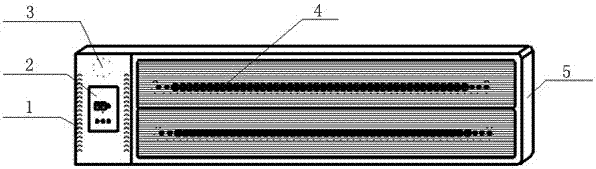 Far infrared heating plate