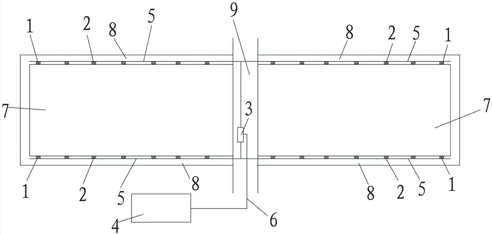 Coal mine underground reservoir residual storage capacity detection apparatus, detection equipment and detection method