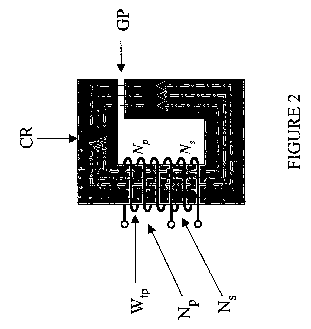 Power converter employing a tapped inductor and integrated magnetics and method of operating the same