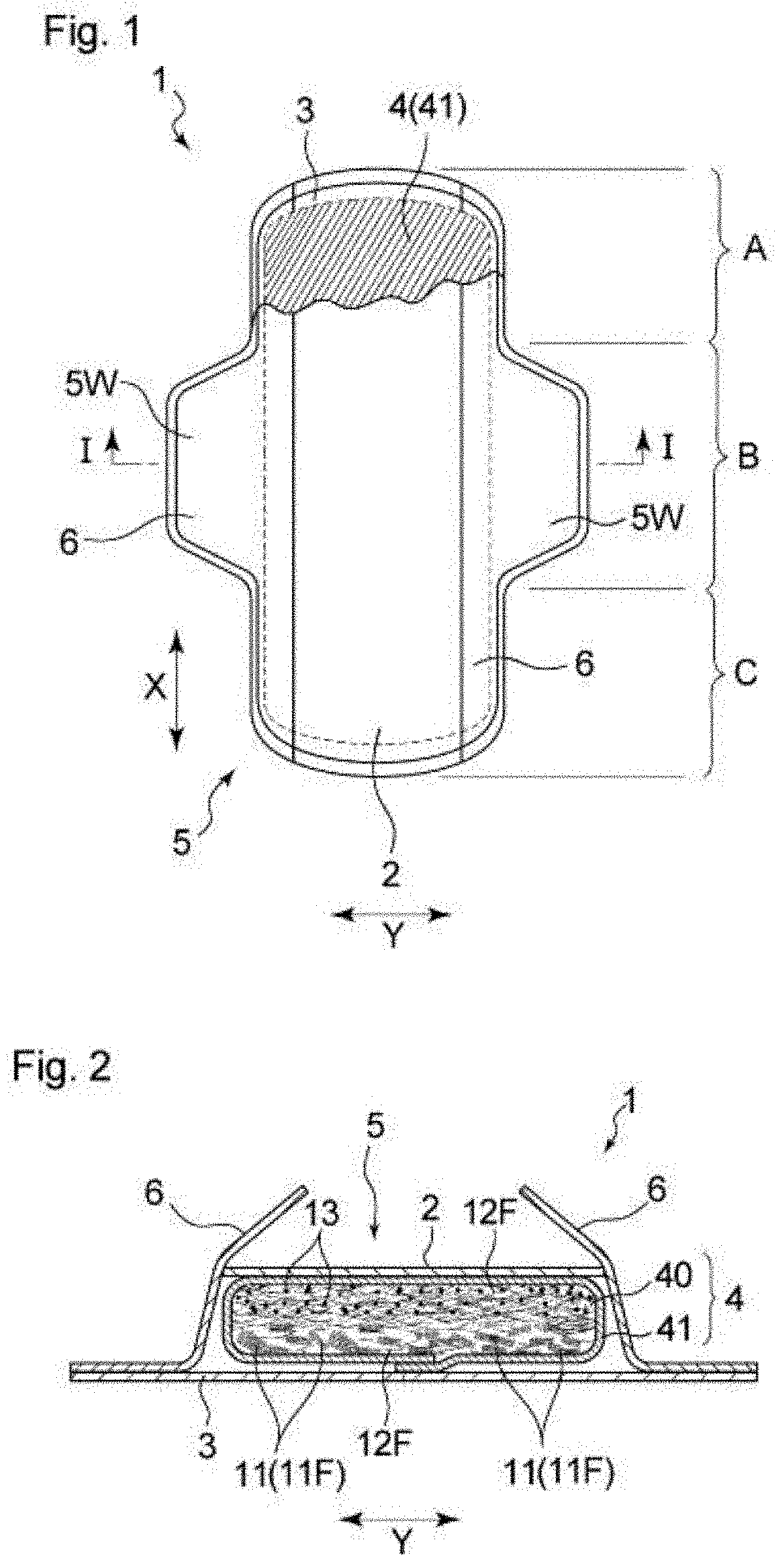 Absorbent body and absorbent article