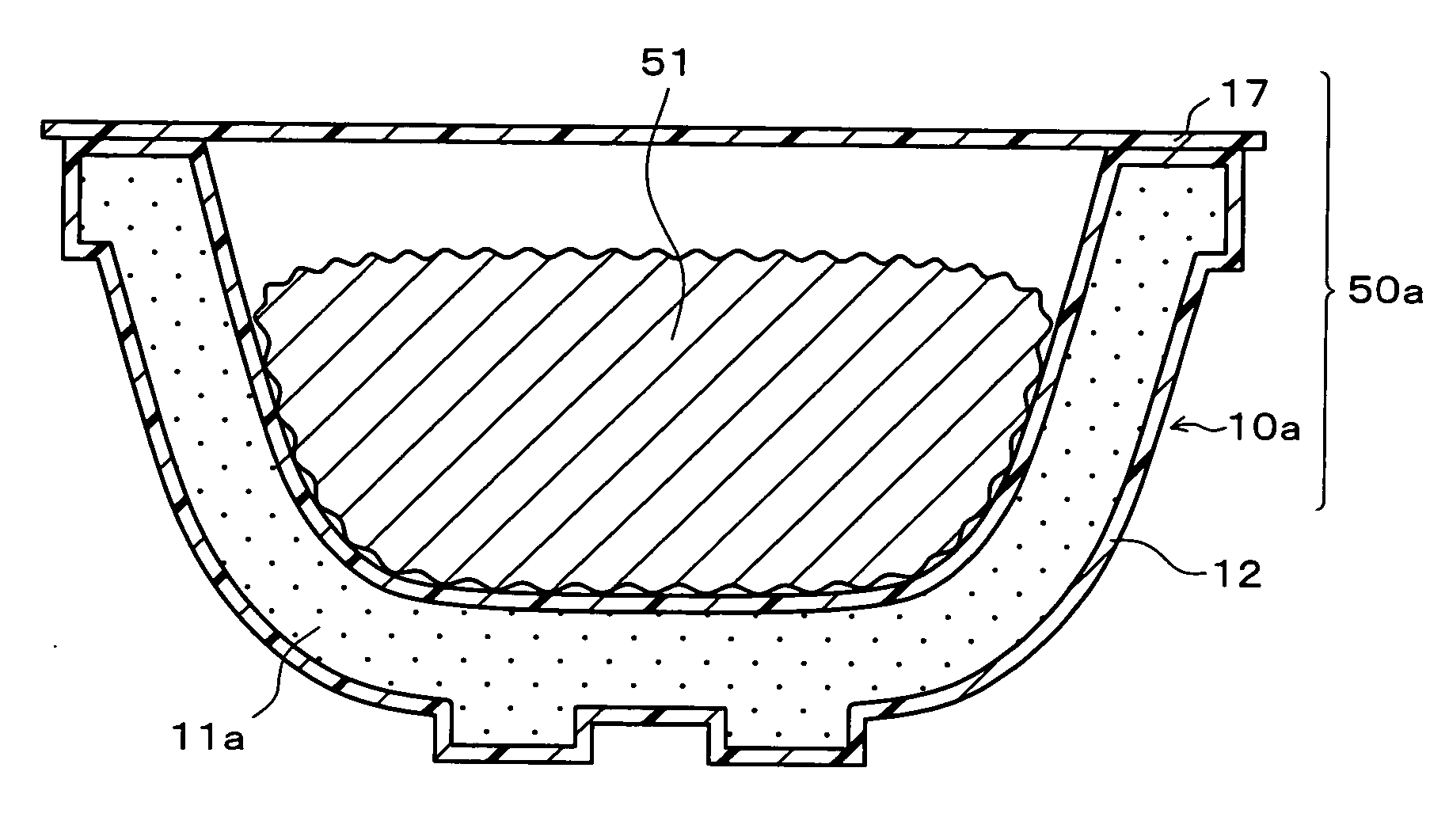 Hermetically sealed container