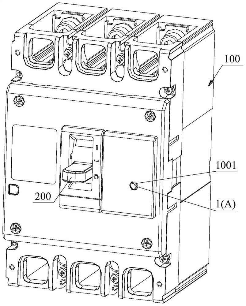 Circuit breaker and tripping device thereof