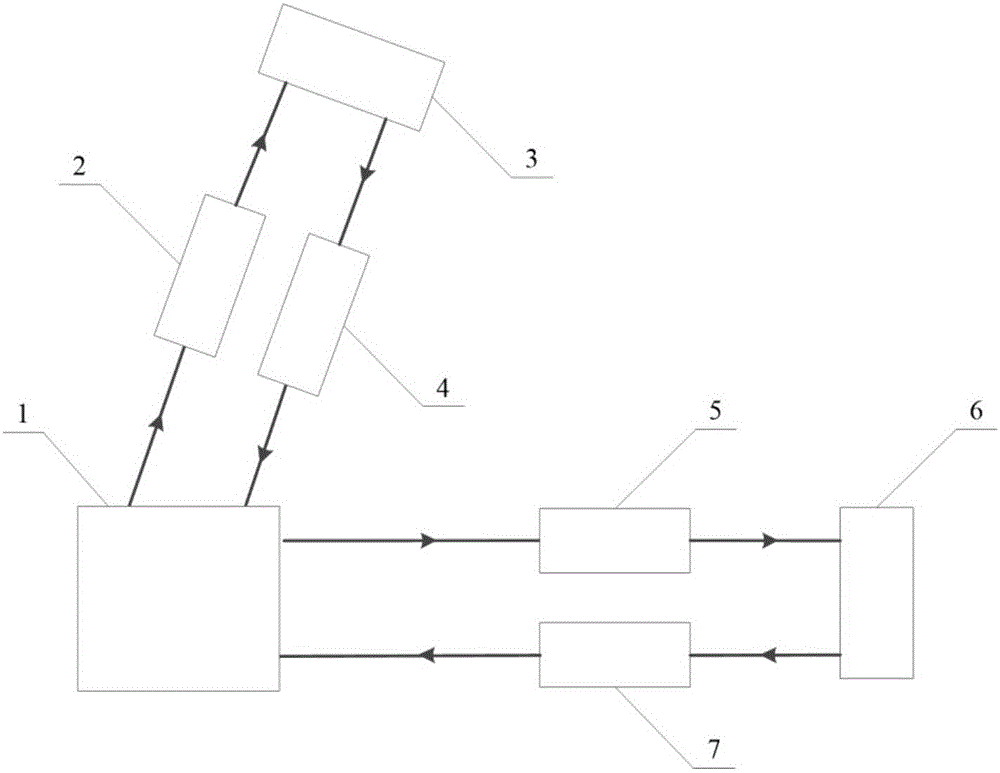 Deep space gravitational wave detection apparatus based on repeating type femtosecond pulses