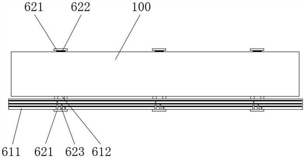 Cable temperature intelligent monitoring system suitable for hybrid power line