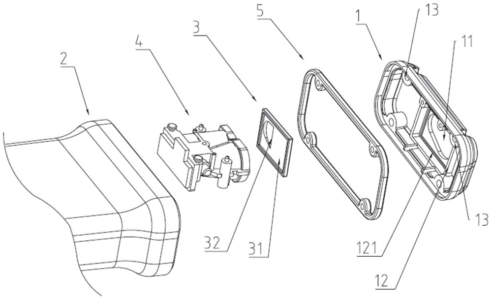 Non-ghost-image laser device