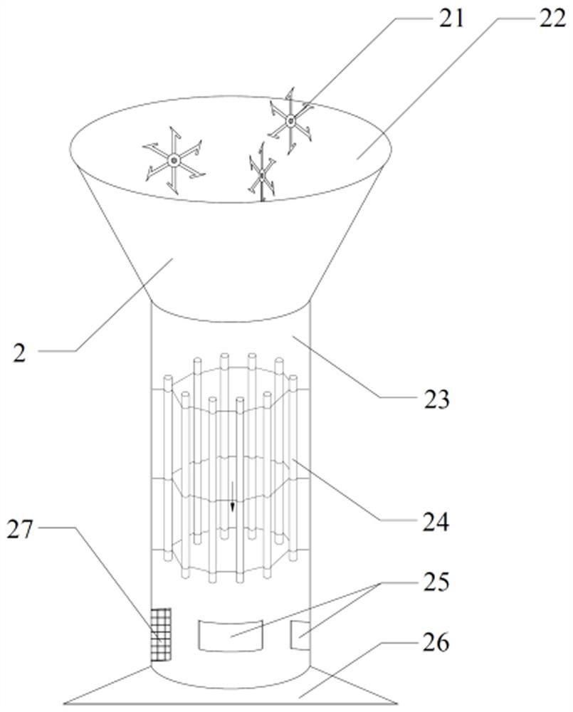 Multistage treatment system for riverway discharge port virus prevention and control and operation method