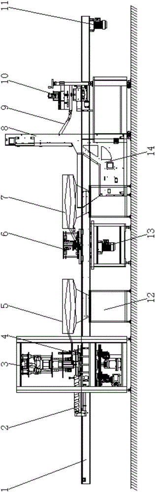 Inner-stopper screw cap production device for press wood stoppers