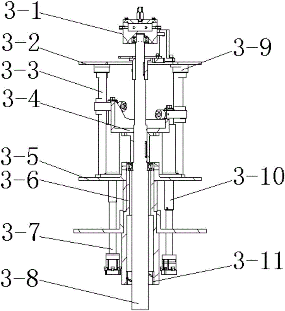 Inner-stopper screw cap production device for press wood stoppers