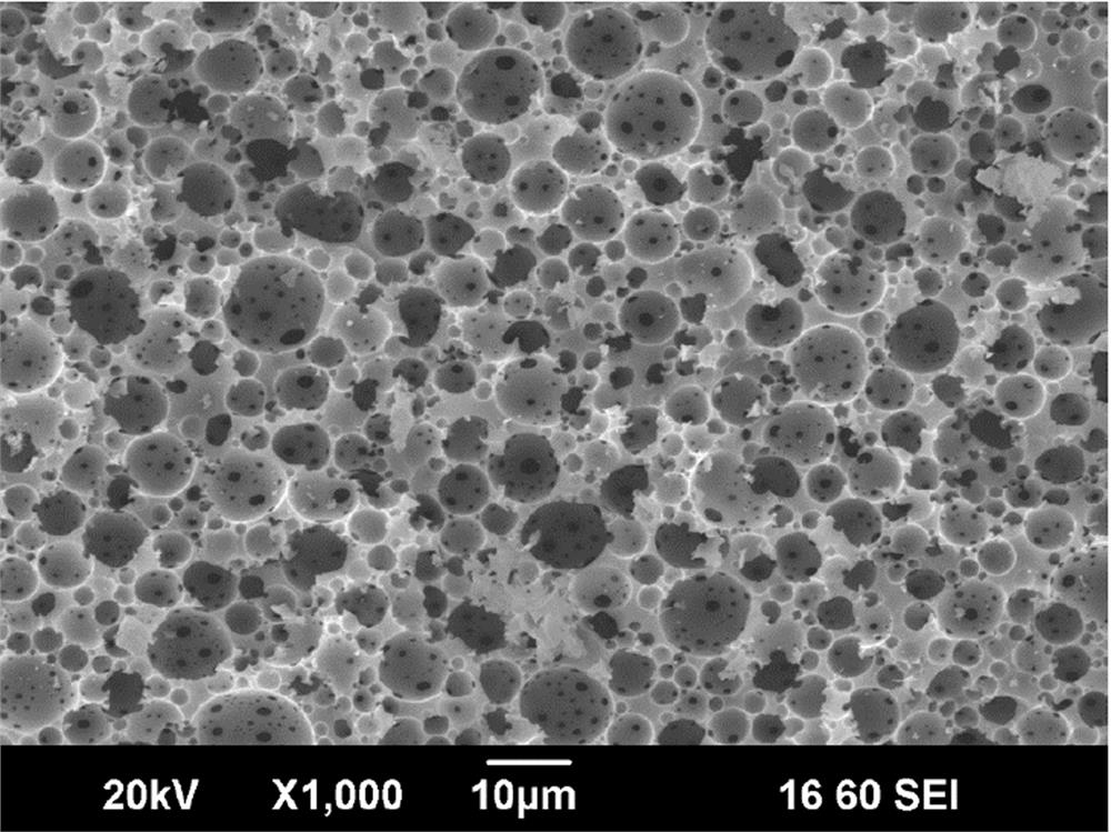 Preparation method of porous SiOC ceramic with composite pore structure