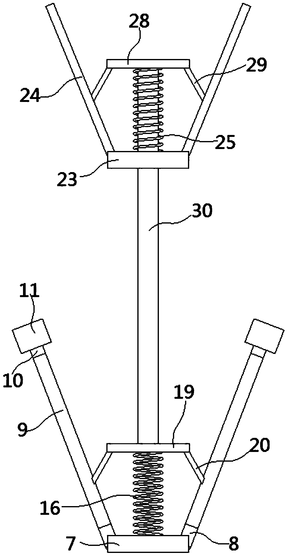 Heat-collecting intelligent drying rack