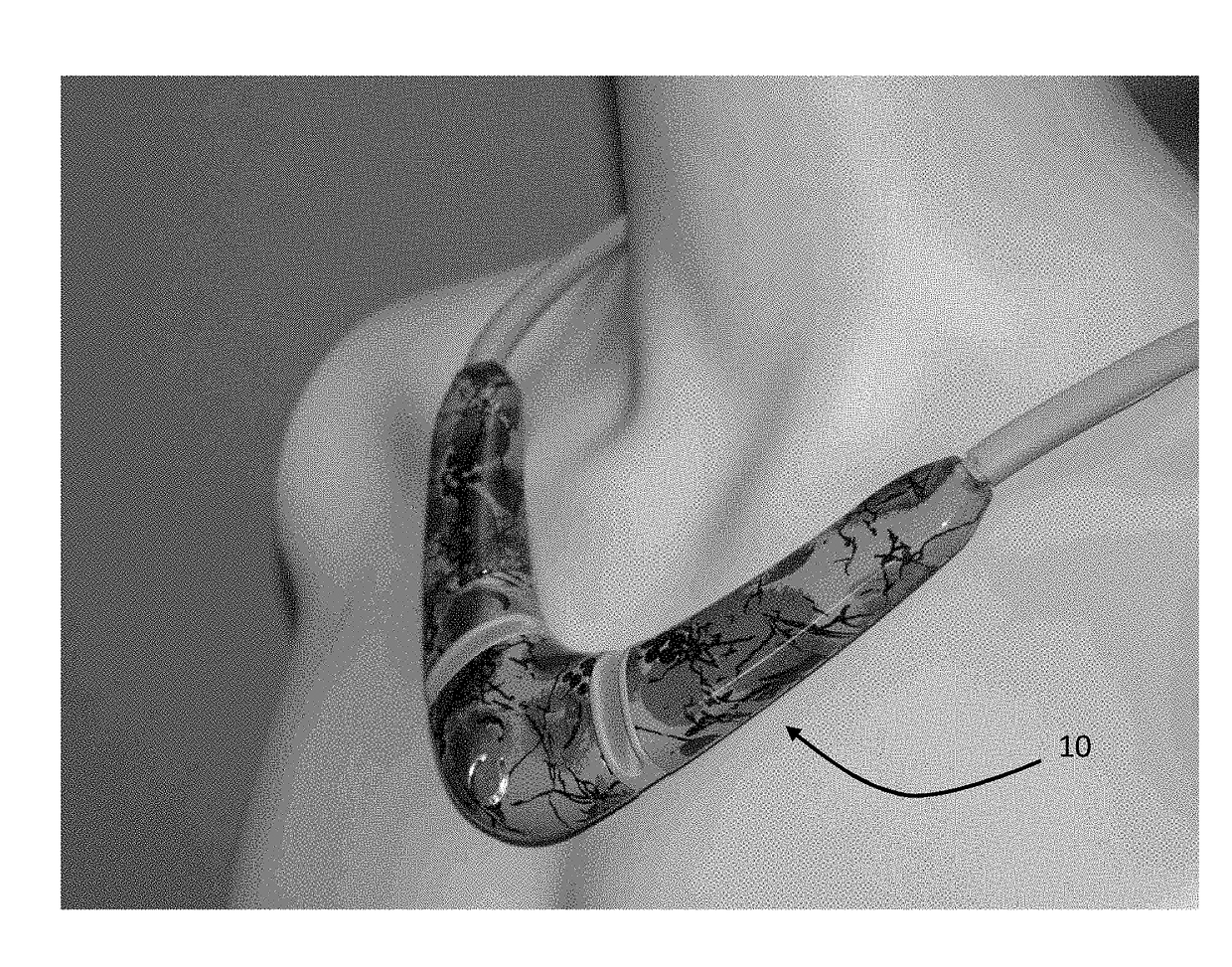 Neck-worn physiological monitor