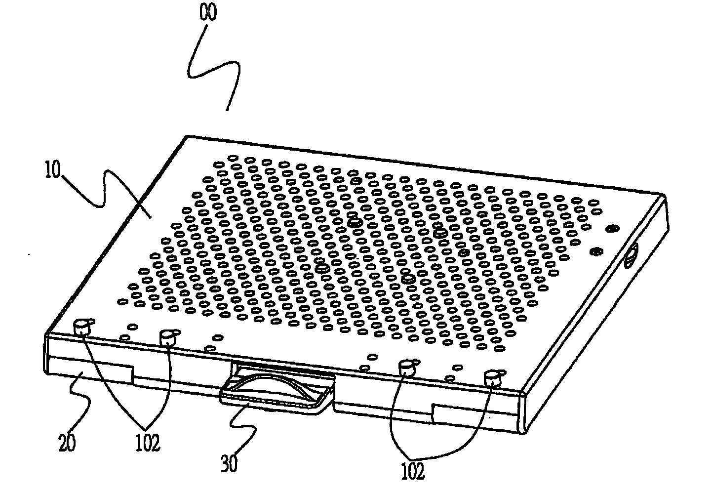 Heat sink for notebook computer