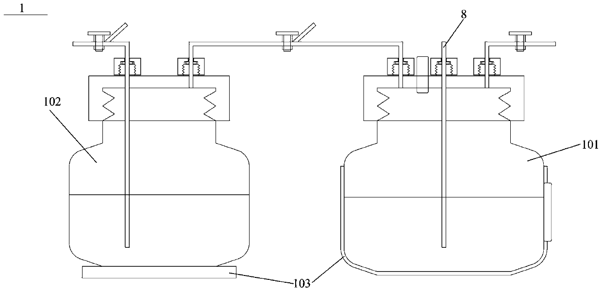 Spectrum-potential-temperature multi-dimensional titration analyzer and use method thereof