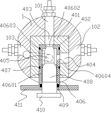 Integrated oxygen inhalation atomization device