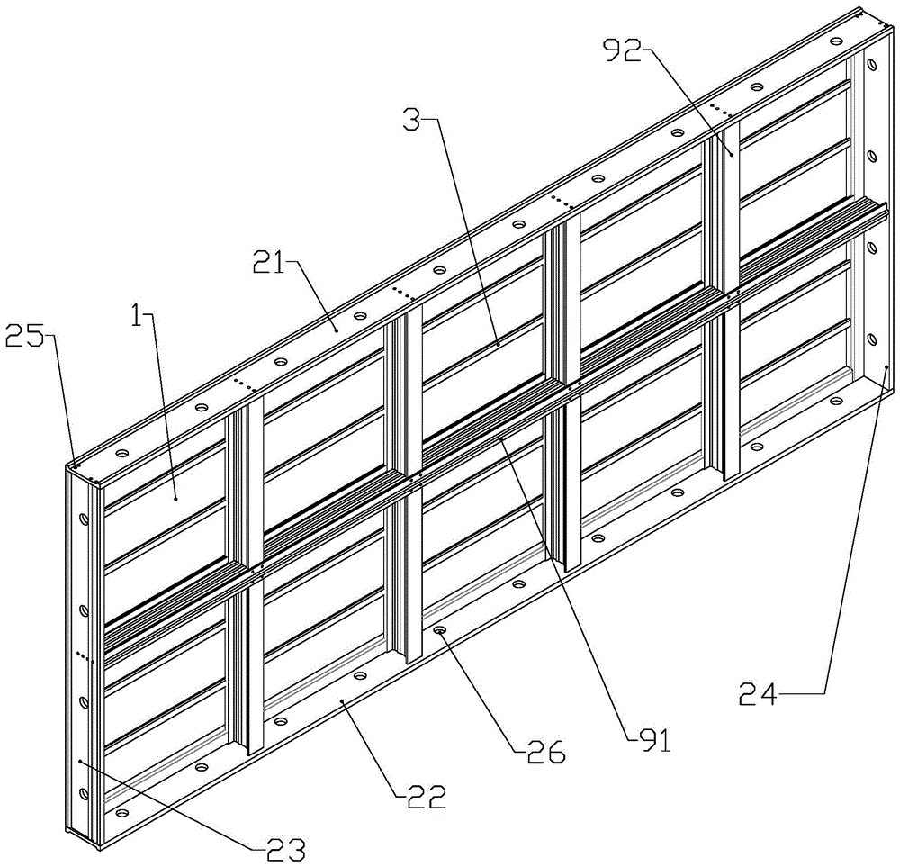 Composite building template