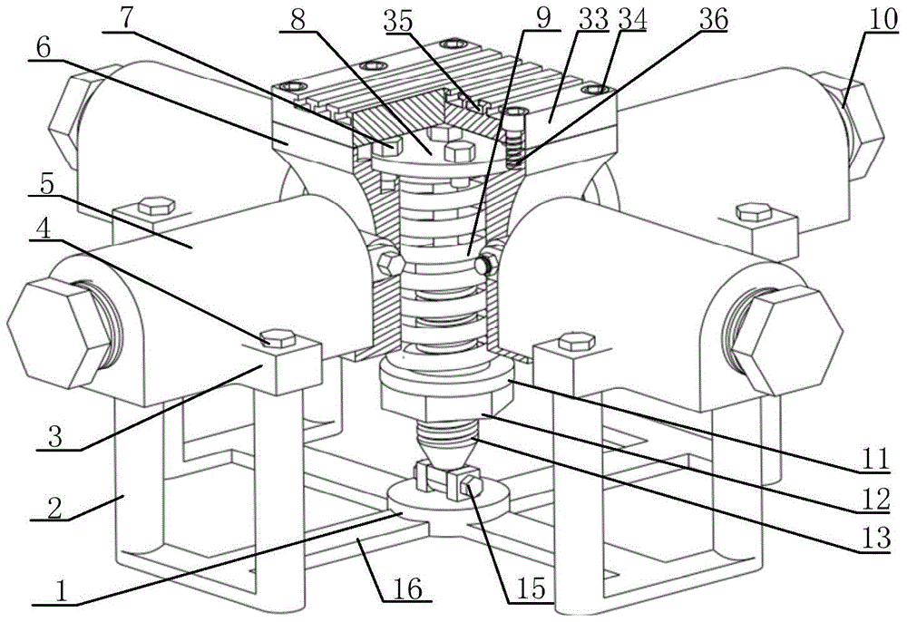 A Flexible Adjustable Quasi-Zero Stiffness Damping Platform