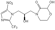 Novel nitroimidazole drug as well as preparation method and application of novel nitroimidazole drug