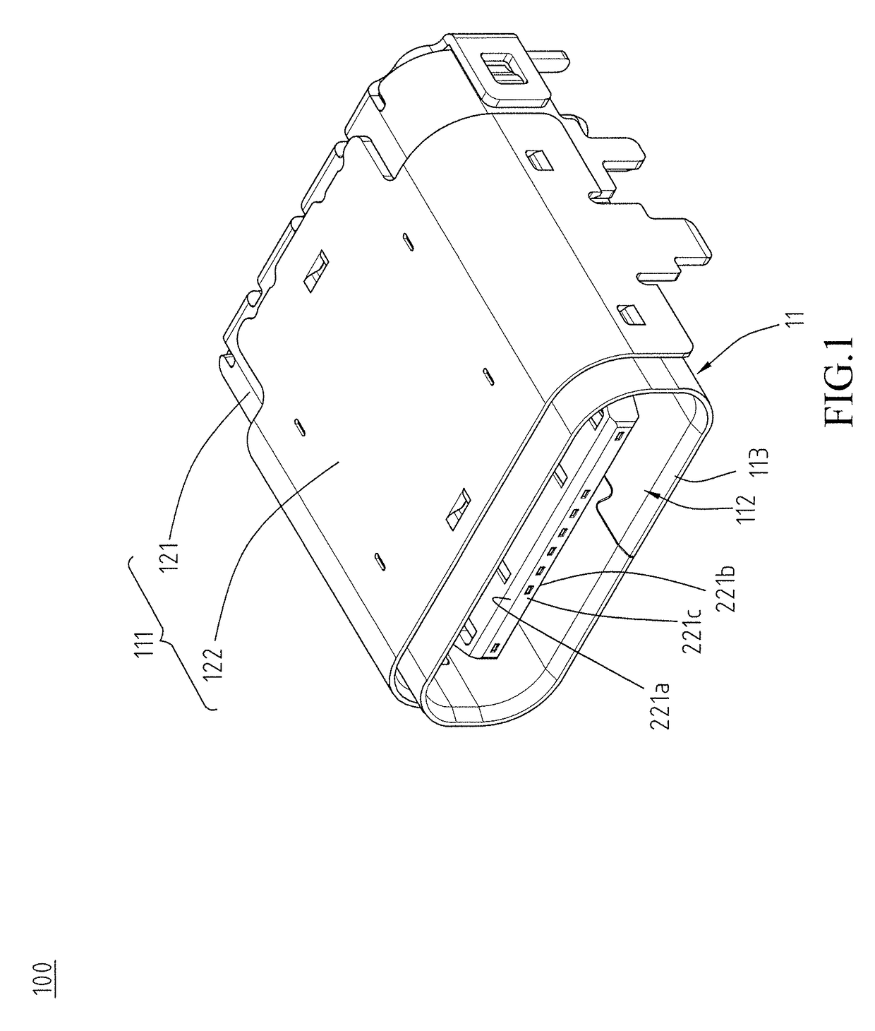 Electrical receptacle connector