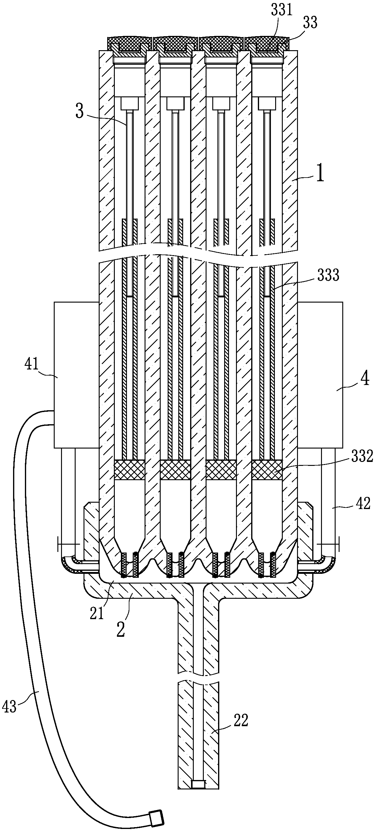 Multi-channel pipette for bacterial culture