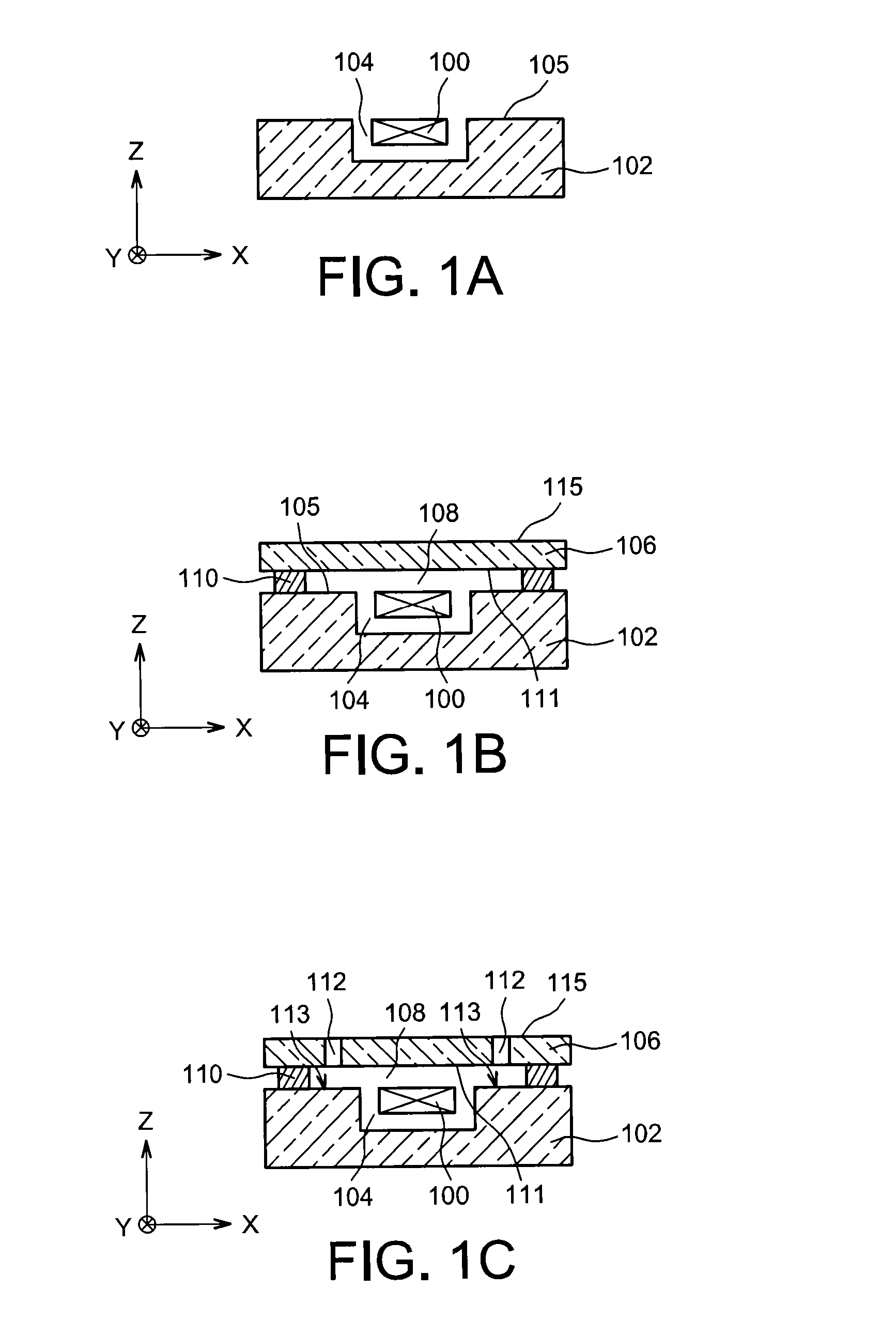 Process for encapsulating a micro-device by attaching a cap and depositing getter through the cap