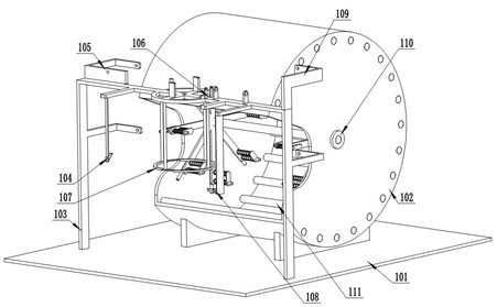 Casting forming machine for skateboard wheel