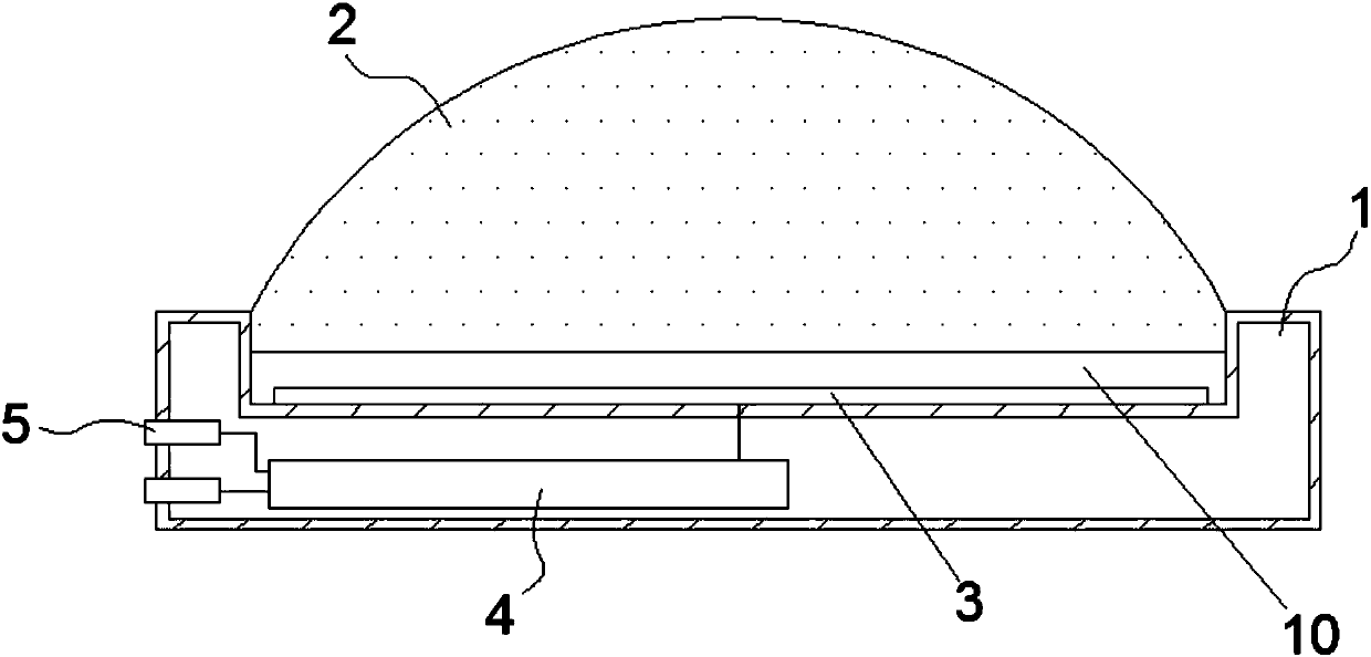 Indirect light source table lamp