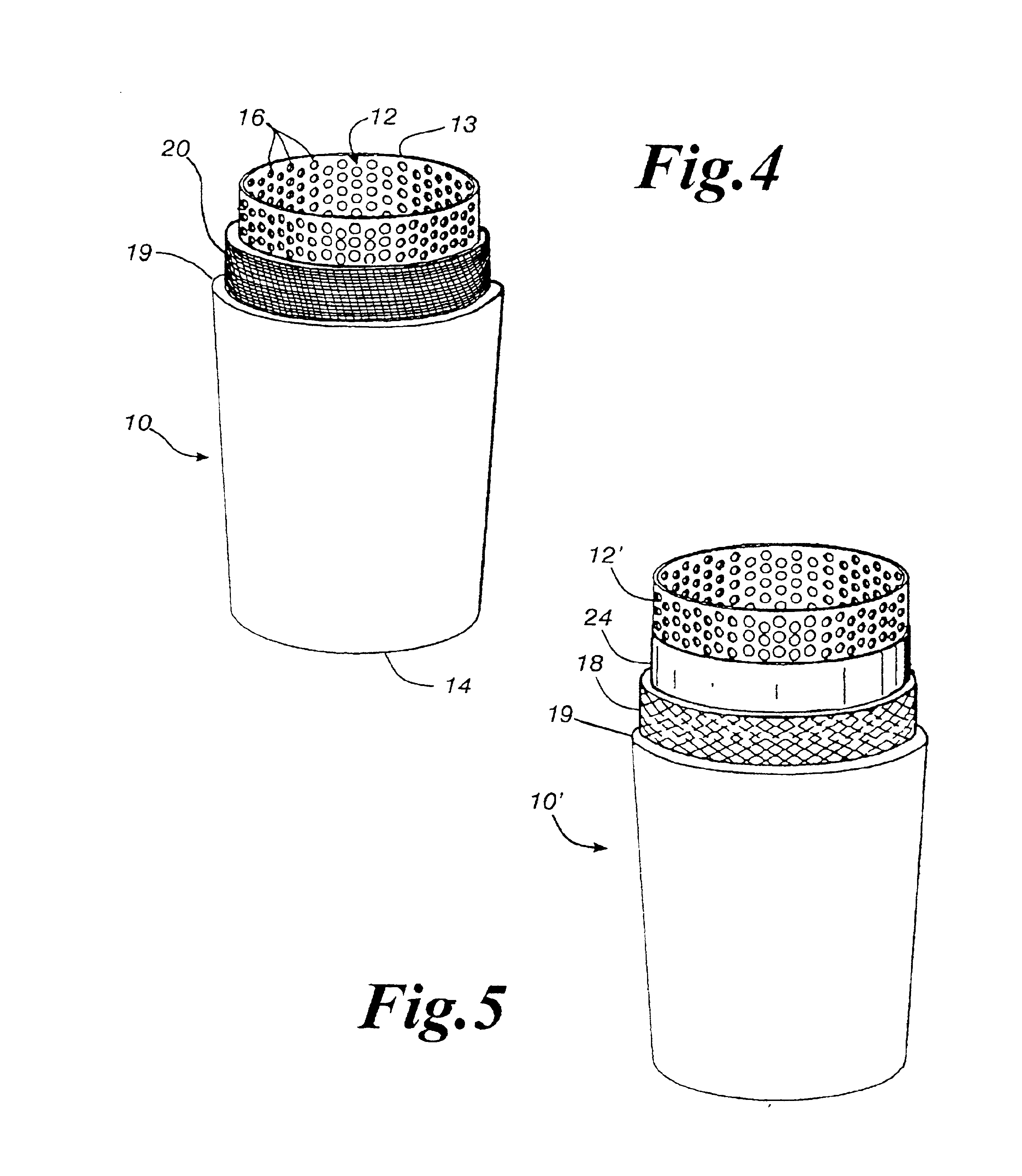 Bacteriostatic filter cartridge