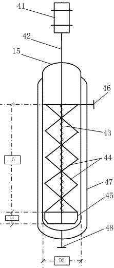 Device for continuously preparing high-purity meta-position aramid fiber resin solution