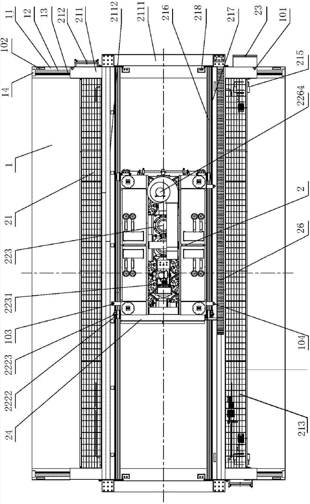 Trestle-type floatation helical fermentation system and operating control method thereof