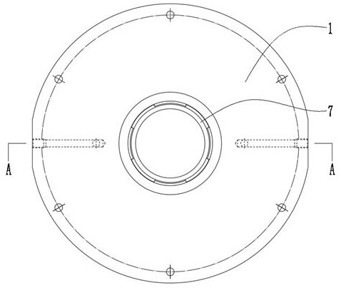 High-temperature pump cooling structure