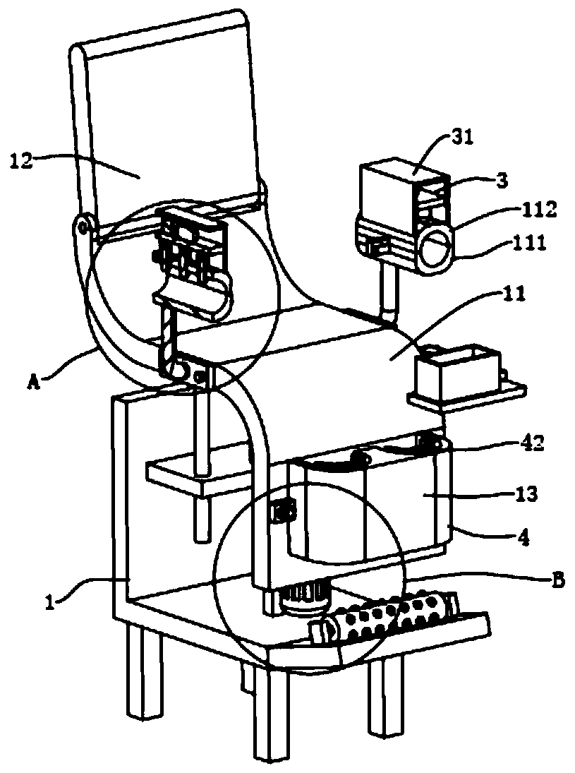 Massage nursing device