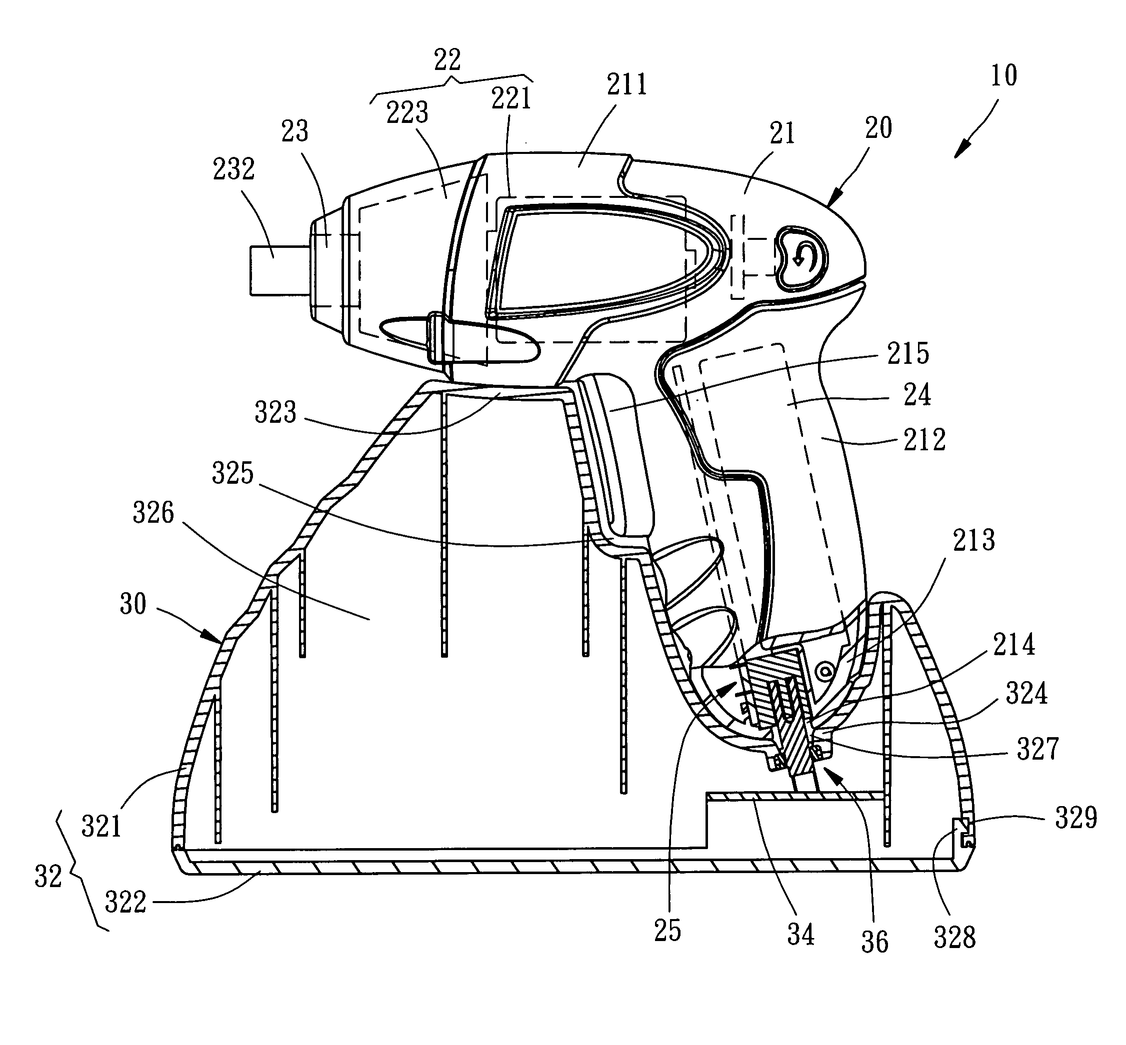 Electrical tool assembly