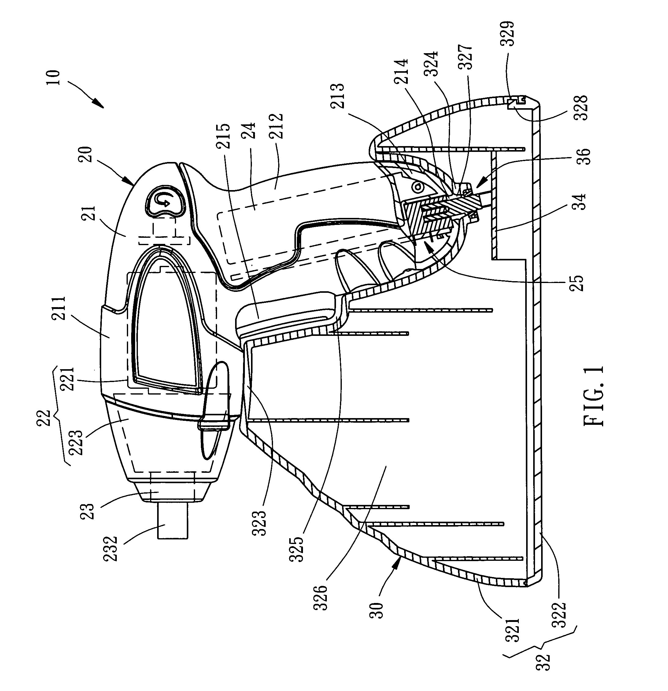 Electrical tool assembly