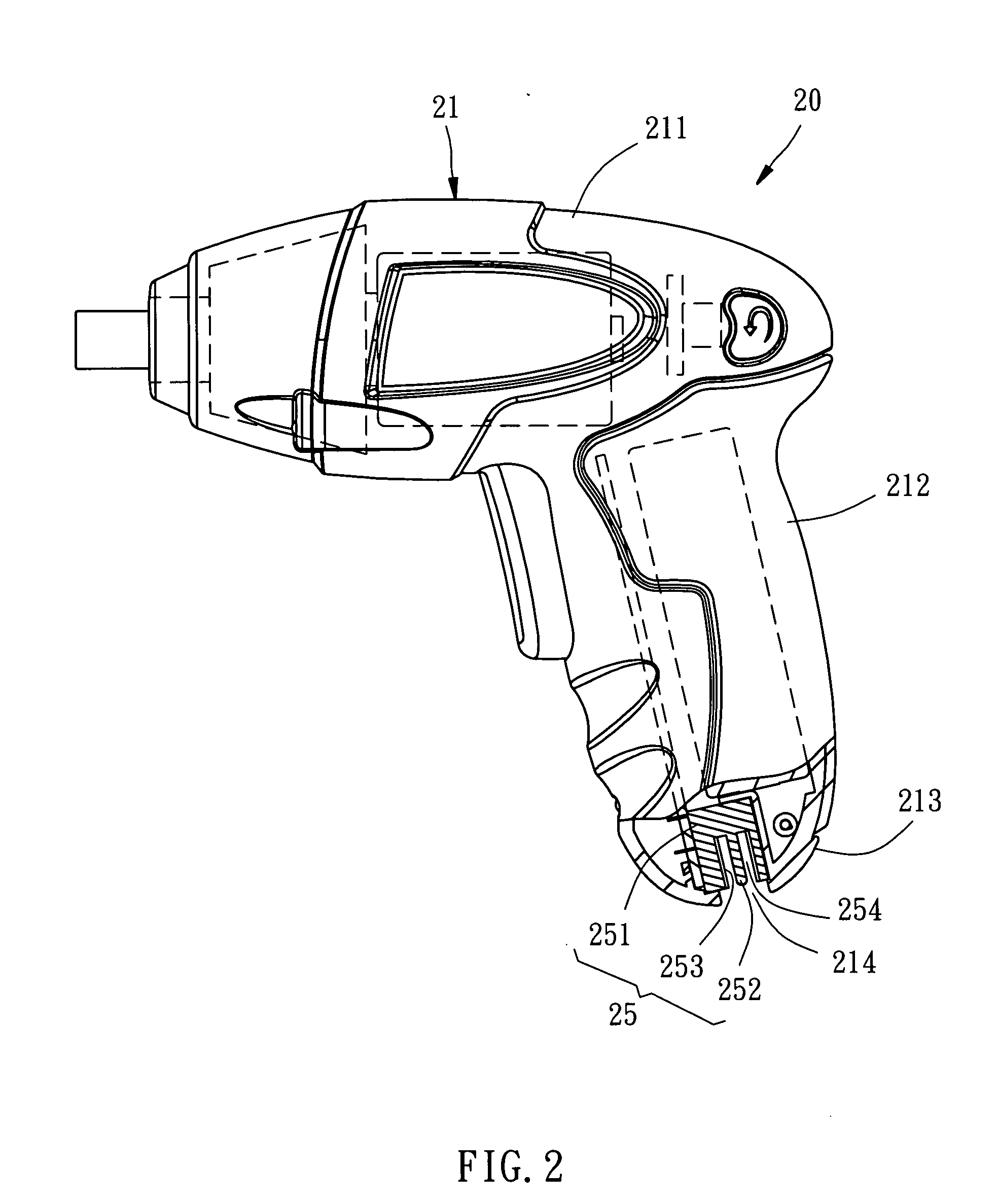 Electrical tool assembly