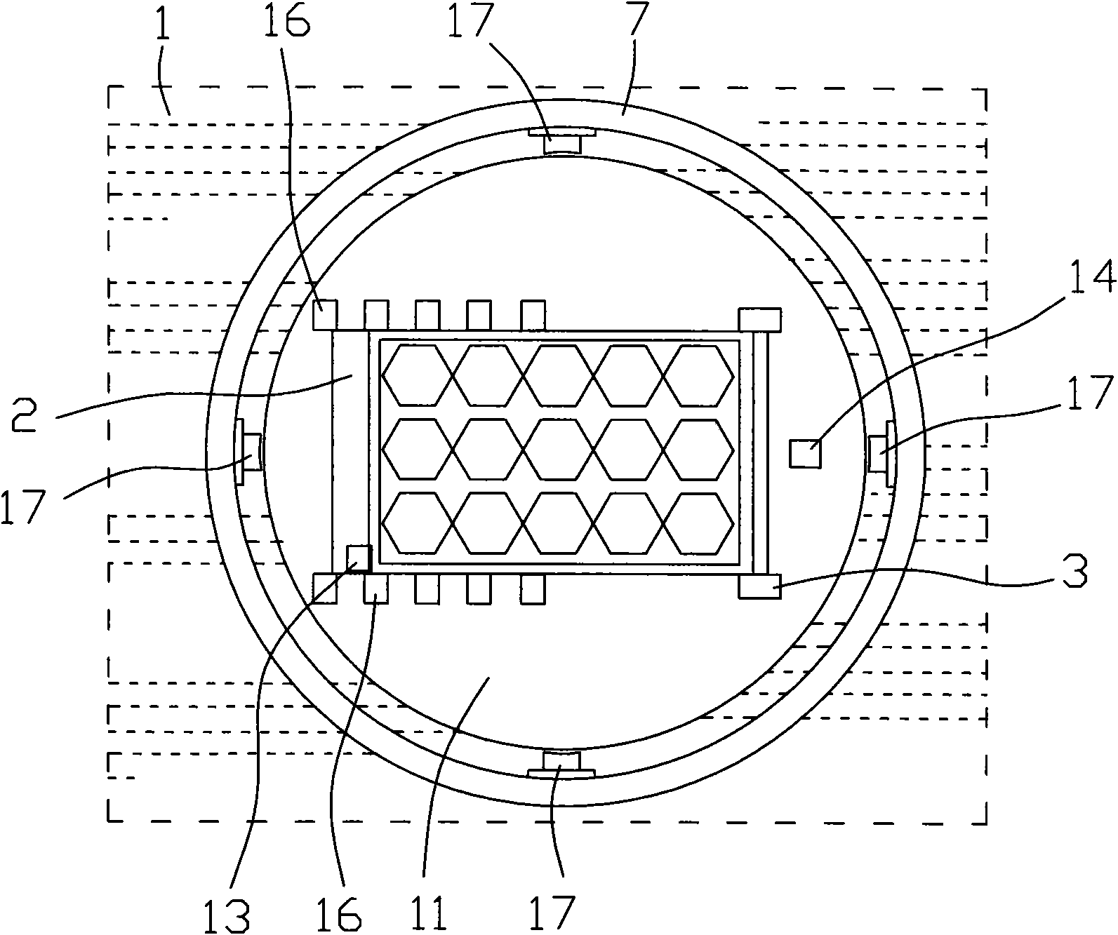 Suspended solar power station