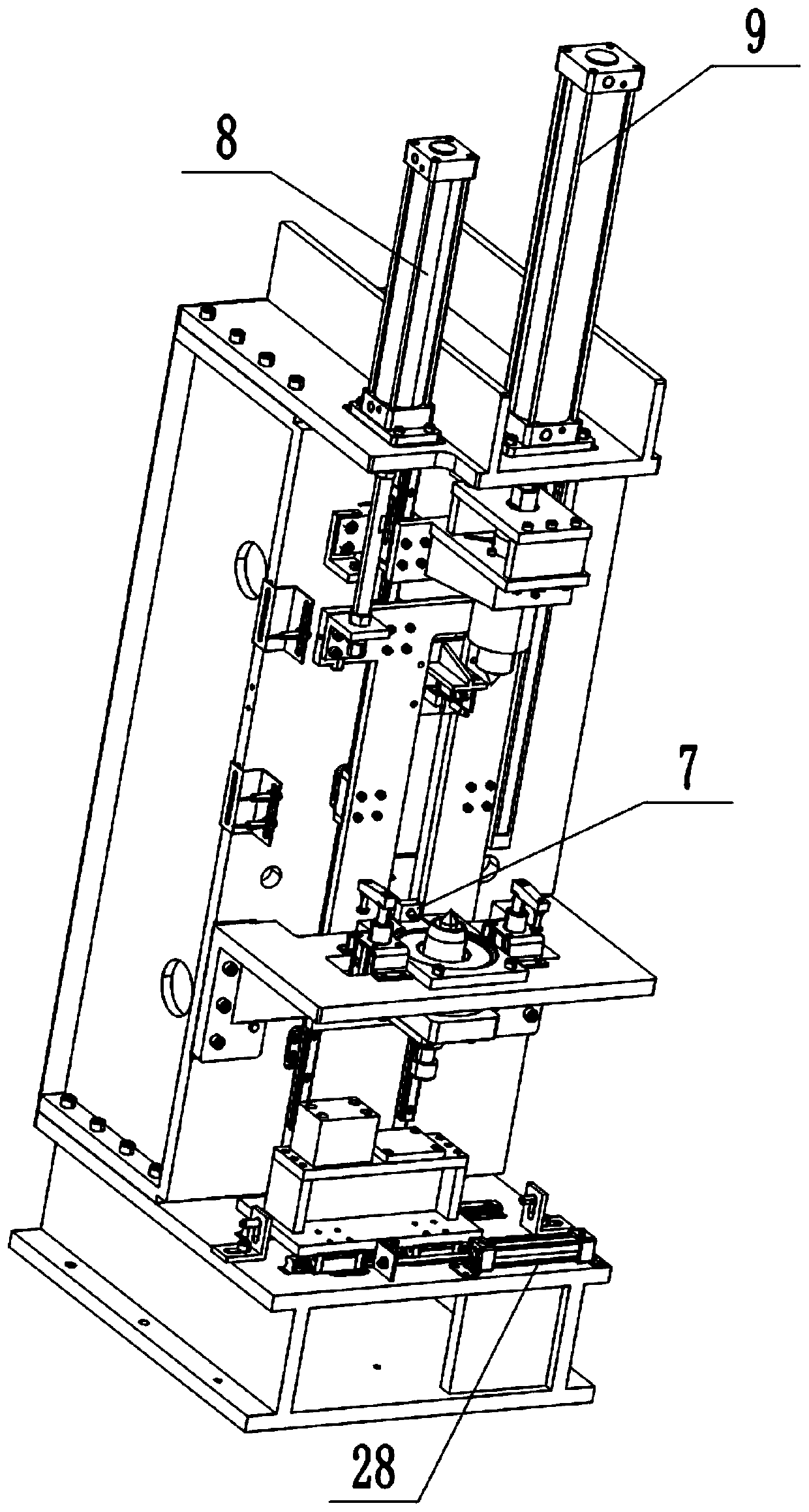 Automatic assembling equipment for gear shaft