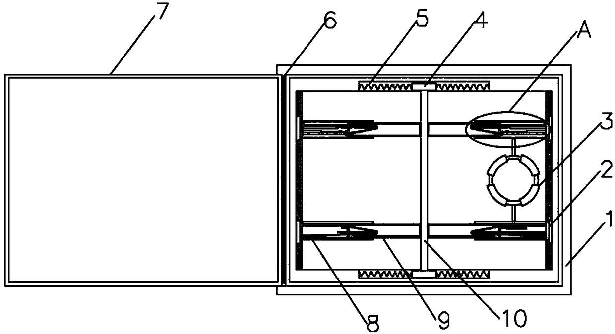 Storage device for photoelectric equipment