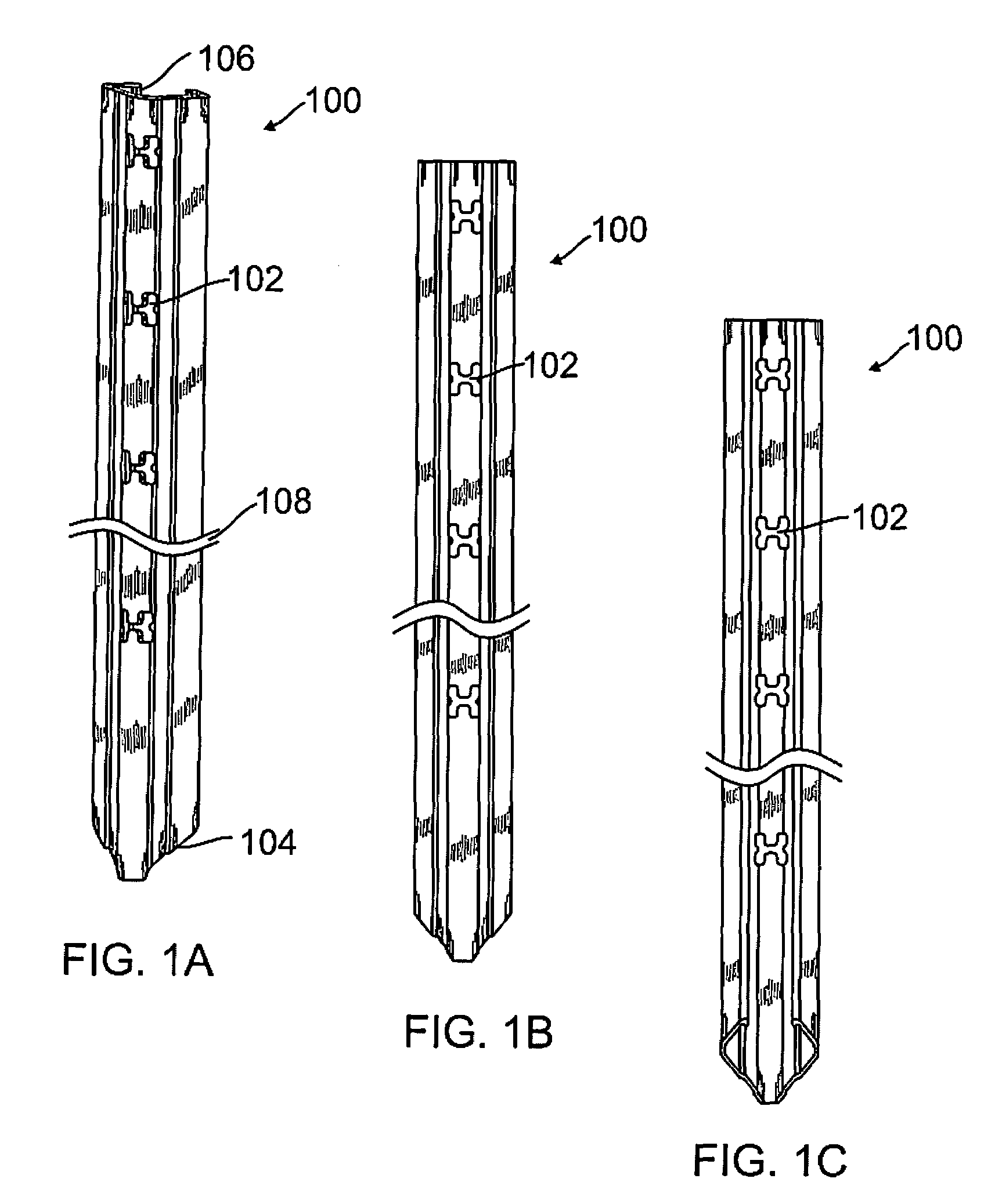 Universal fencing stake