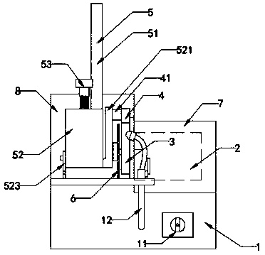 Metal bar cutting machine